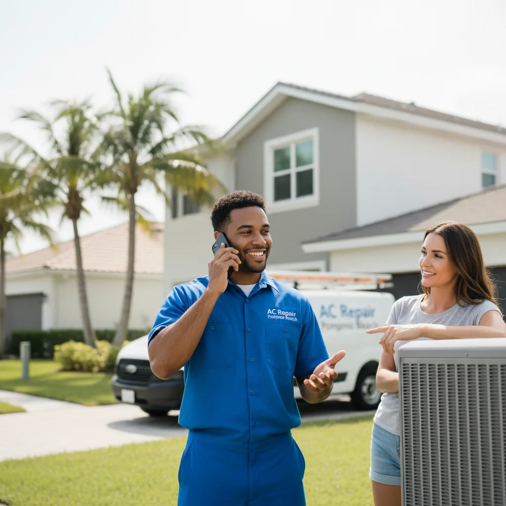 AC Repair Pompano Beach customer support in Boling